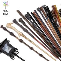 magic wand ไม้กายสิทธิ์ MLS อุปกรณ์ตกแต่งงานปาร์ตี้ของขวัญวันเกิดของเด็กของเล่นเฮอร์ไมโอนี่เกรนเจอร์ของประกอบเกมอุปกรณ์ประกอบการ Cosplay อุปกรณ์ตกแต่งวันฮัลโลวีน Bellatrix ดินแดนเฮอร์ไมโอนี่แฮร์รี่เวทมนตร์แท่งเหล็กแกนไม้กายสิทธิ์ Malfoy S