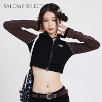 SALOME SELECT เสื้อครอป เสื้อยืด ชุดเซ็ทผู้หญิง เสื้อยืดคอกลม เสื้อยืด ผญสวย ๆ เวอร์ชั่นเกาหลี ผ้าคอตตอน ใส่สบาย เรียบง่าย 2023NEW WTX2390AFG 36Z230909