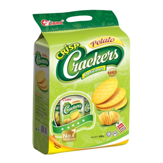 Libra bánh quy khoai tây potato cracker nhiều dinh dưỡng gói 230g - ảnh sản phẩm 2