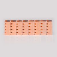 8pcs/Set Copper Heat Sink Adhesive Back Computer Cooler Memory IC Chip Cooling Heatsinks