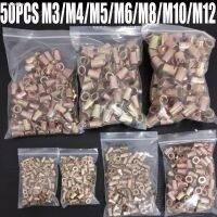 ✳▩✔ 10/20/50PCS M3 M4 M5 M6 M8 M10 M12 Rivet Nuts Tools Carbon Steel Rivnuts Blindnuts Nuts Insert Rivet Multi Sizes Tools