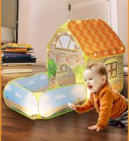 [Free Starry Lights] Kids Baby Colorful Play Tent Toys Big Dream House Pop-up Playhouse Secret Garden Castle Tent