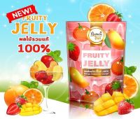 Khanom Thai Fruity Jelly เยลลี่ผลไม้รวมแท้ 100%  [2982].