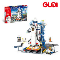 ProudNada Toys ของเล่นเด็ก ตัวต่อเลโก้ เลโก้ ยานอวกาศ เครื่องบิน GUDI CHAINA AEROSPACE MUSEUM 574 PCS 11001