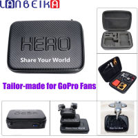 LANBEIKA สำหรับ GoPro กล่องเก็บขนาดกลางคอลเลกชันถุงกันน้ำกรณีสำหรับ GoPro ฮีโร่11 10 9 8 7 SJCAM SJ5000 SJ6 SJ8อุปกรณ์เสริม