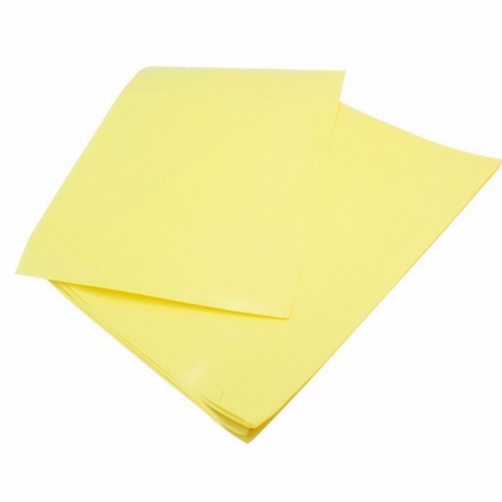 worth-buy-100ชิ้น-ล็อต600g-pcb-แผงวงจรกระดาษถ่ายเทความร้อน-a4สีเหลืองส่งกระดาษถ่ายเทความร้อน