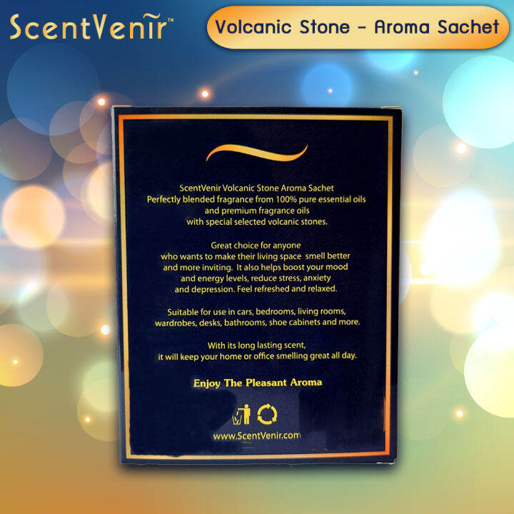 scentvenir-ถุงหอมอโรม่า-ปรับอากาศ-ถุงเครื่องหอม-กลิ่น-minty-refresh-มินท์ตี้-รีเฟรช-จากหินภูเขาไฟ-ใช้ได้นาน-1-2-เดือน-volcanic-aroma-sachet-perfume-bag-minty-refresh-scent