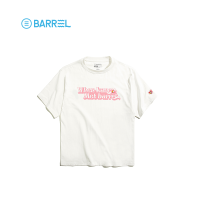BARREL X KANCO SLOGAN T SHIRTS - IVORY เสื้อ เสื้อยืดแขนสั้น เสื้อยืด Unisex
