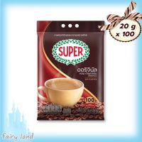 Coffee Super Coffee 3in1 Original 20 g x 100 sachets  : :   กาแฟ ซุปเปอร์ กาแฟปรุงสำเร็จชนิดผง 3in1 ออริจินัล 20 กรัม x 100 ซอง