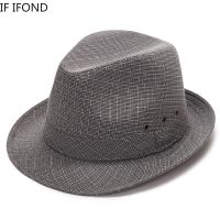 60CM Large Size Fedora Hats For Men Gentleman Fedoras Jazz Church Cap Sping Summer Panama Breathable Church Hat