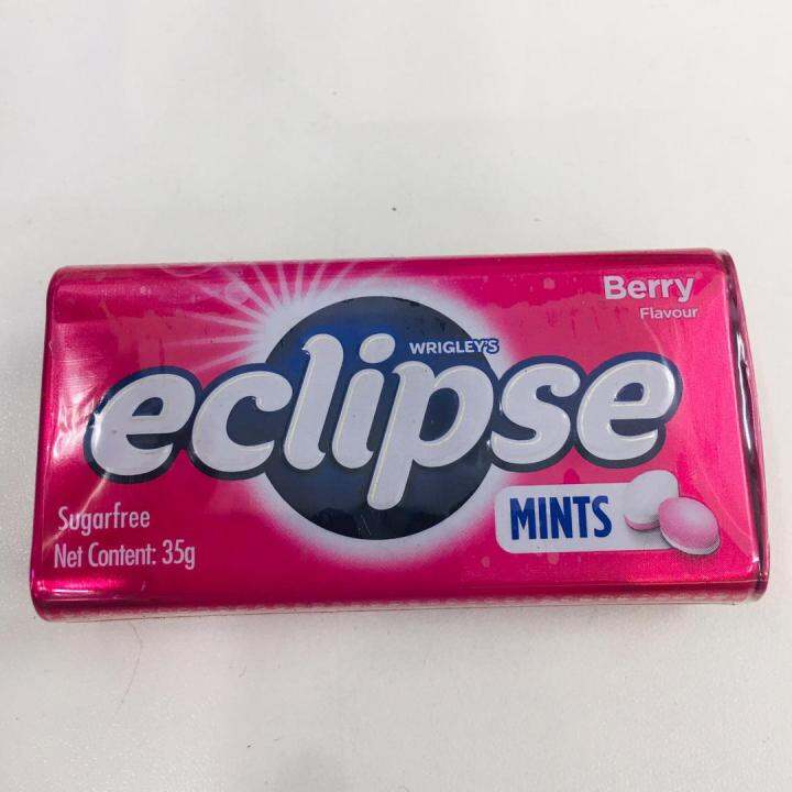 WRIGLEY'S ECLIPSE MINTS BERRY 35G Lazada