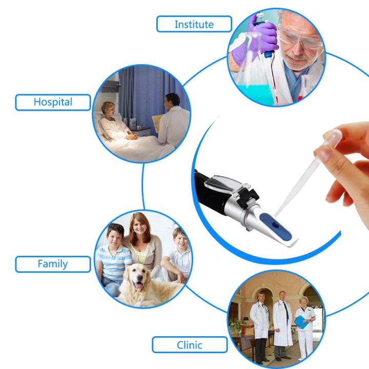 rcyago-refractometer-คลินิกปัสสาวะความถ่วงจำเพาะอุปกรณ์ทดสอบเครื่องมือทางการแพทย์พร้อมกล่องขายปลีก