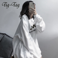 Tig-Tag เสื้อฮู้ด เสื้อแขนยาวอบอุ่น หลวมและสบาย สบายๆ คลาสสิค สบาย ทันสมัย A98J2EY 41Z231013