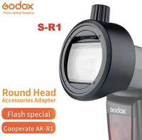 พร้อมส่ง Godox S-R1 อะเเดปเตอร์ริงเเพลช สำหรับ Godox V860II V850II TT685 TT600 ตัวแปลงใส่ Godox AK-R1