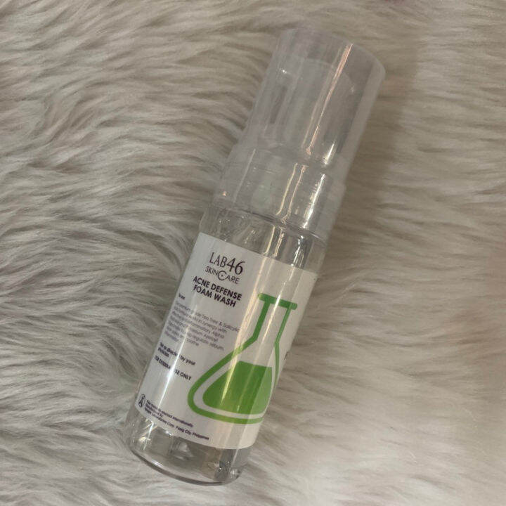 Immediate delivery Lab 46 Acne Defense Foam Wash Lazada PH