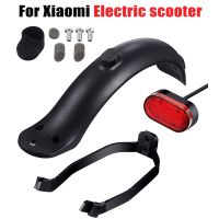 ❦ Durable Scooter Mudguard for Xiaomi Mijia M365 M187 Pro Electric Scooter Tire Splash Fender with Rear Taillight Back Guard