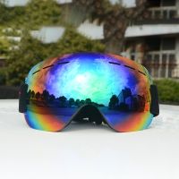 Anti fog Man Motocross Googles Outdoor Women Snow Glasses Mountain Sport Female Magnetic Eyewear Double Layer Men Skiing Masks