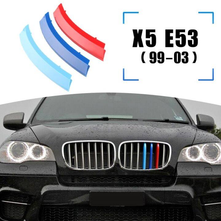 ชุดแต่งรถ-bmw-x5-e53-lci-1999-2007-3d-ม-แต่งกระจังหน้าแต่งขอบเคสกันกระแทกสติกเกอร์ตกแต่งอุปกรณ์เสริมภายนอก