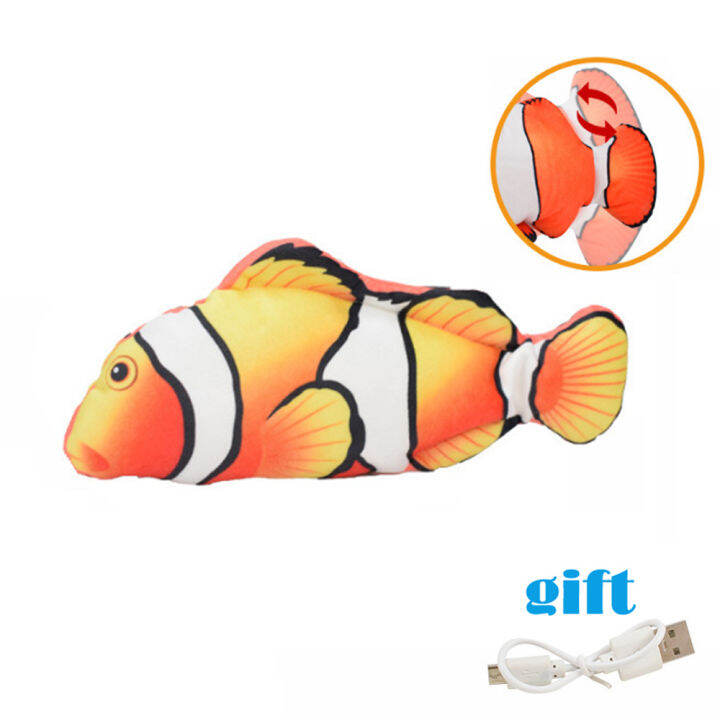 DUDU Pet Electric Cat Simulation Toy USB Charger Interactive Realistic