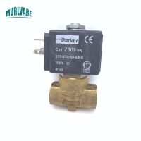 Parker Coil ZB09 9W ชิ้นส่วนเครื่องชงกาแฟกึ่งอัตโนมัติ Water Inlet Solenoid Valve