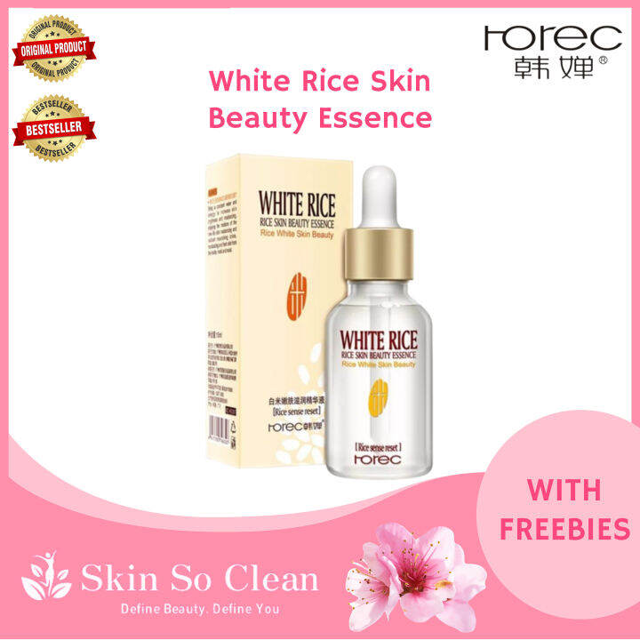 Skin So Clean Original Rorec Rice White Skin Beauty Serum 15ml Lazada Ph