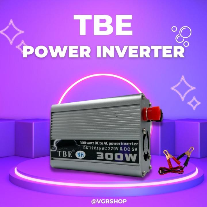 tbe-power-inverter-เครื่องแปลงไฟ-เปลี่ยนไฟรถเป็นไฟบ้าน-300-500-1000-1500-watt