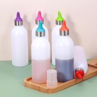 hotx【DT】 Sauce with Cap Condiment Squeeze Bottles Ketchup Mayo Hot Sauces Dispenser