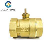 [HOT] DN40 Electric Motorized Thread Brass Ball Valve Body