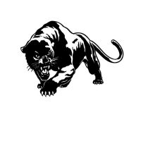 Car Sticker Fiery Wild Panther Hunting Body Decorations Automobiles Motorcycles Exterior Accessories Vinyl Decals