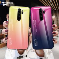 Redmi Note 8 Pro เคส ZROTEVE เคสกระจกนิรภัยไล่ระดับสีสำหรับ Xiaomi Redmi Note Redmi Note 8 Pro 7 8T Note8 2021กันกระแทกเคสมือถือแฟชั่นหรูหรา