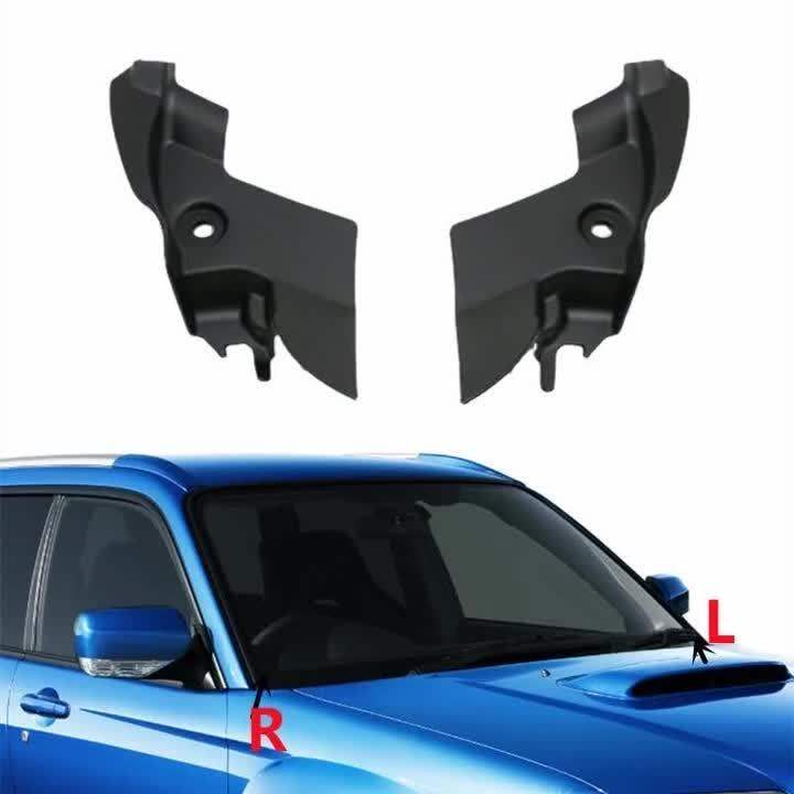 Front Windshield Cowl Grille Side Outer Cover Extension Trim For Subaru