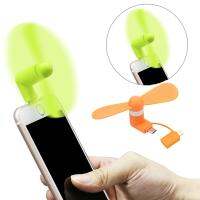 【jw】✘◆♛  2 In 1 Fan USB Type IOS Smartphone Iphone Hanldheld Cooling