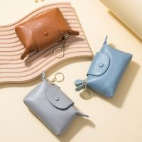 HOT14★Fashion New Genuine Leather Kawaii Womens Coin Purse Lipstick Bank Cards Cash Coins Pouch Cute Wallet for Girls Mini Clutch Bag