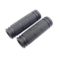 Rubber Bike Handlebar Grips Bike Riding MTB Handlebar Sleeves Anti-slip One-sided Locking Bicycle Cycling Handle Bar Grips Handlebars