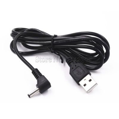 Type A Male USB Turn to DC Power Male Plug Jack Adapter 90 Degree Male 3.5mm x 1.35mm Power Converter Cable Cord USB to 3.5*1.35 Cables Converters