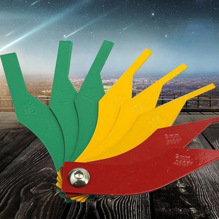 8 In 1 Automotive Brake Pad Feeler Lining Thickness Gauge Measuring