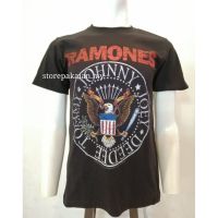 (พร้อมสต็อก) Ramones Hey Ho Lets Go ผ้าฝ้าย100 วงร็อคเสื้อยืดเสื้อยืดผู้ชาย