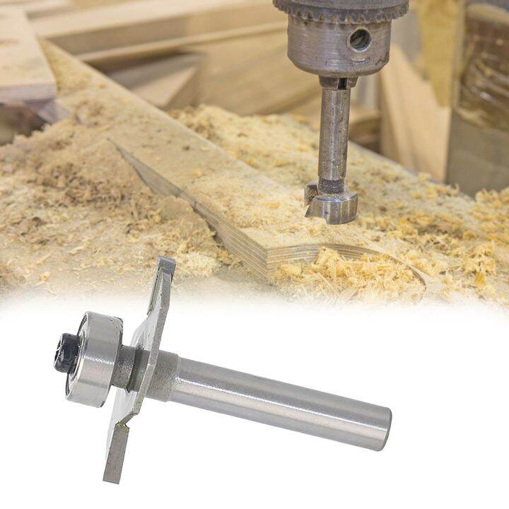 พร้อม-router-bit-t-type-milling-1-4นิ้ว-shank-biscuit-joint-slot-cutter-สำหรับงานไม้