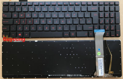 Laptop SW SI Keyboard for ASUS GL552 GL552J GL552JX GL552V GL552VL GL552VW N751 N751J N751JK N751JX G551VW BLACK with backlit