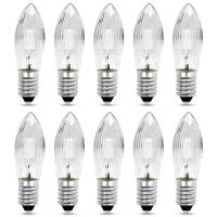 10ชิ้นหลอดไฟ LED สีขาวอุ่นหลอดไฟแสงเหลืองหลอดไฟโคมไฟหลอดไฟ10-55V โคมไฟ Edison ย้อนยุคสำหรับห้องน้ำห้องครัวบ้านหลอดไฟ LED