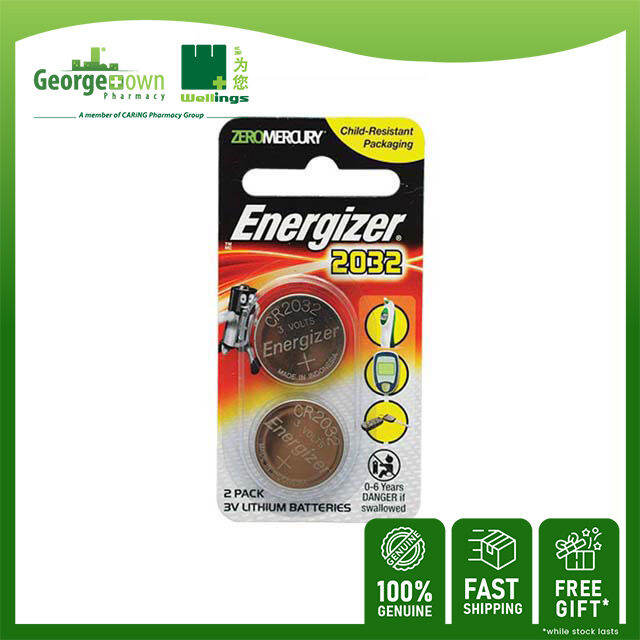 ENERGIZER 3V LITHIUM BATTERY 2032 2S | Lazada