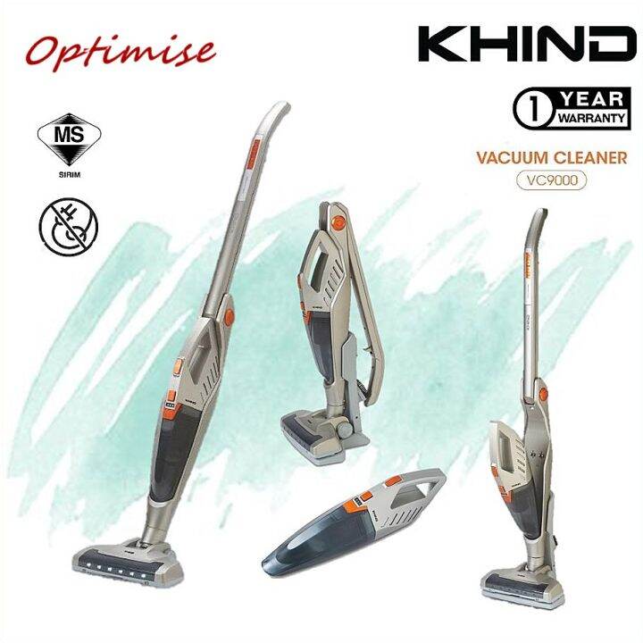 Khind 2in1 Upright Cordless Vacuum Cleaner VC9000 Lazada