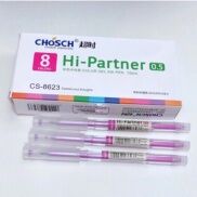 Hộp 12 cây bút viết gel nước Chosch Hi-Partner CS-8623 CS8623