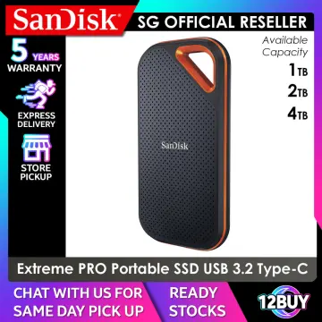 SanDisk Extreme PRO V2 2TB USB-C Portable External SSD (SDSSDE81-2T00-G25)