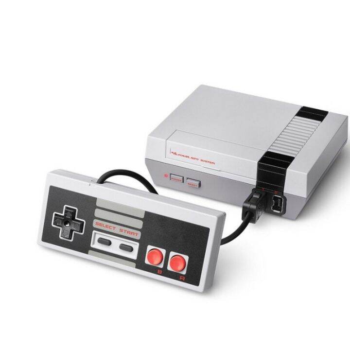 คอนโทรลเลอร์สำหรับรุ่นคลาสสิคเอ็นอีเอสมินิสำหรับ-nintendo-จอยควบคุมความบันเทิงเกมจอยสติ๊กพร้อมสายเคเบิลในตัวยาว1-8เมตร