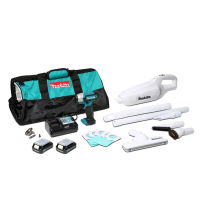 MAKITA รุ่น CLX217WX1 (TD110DZ+CL107FDZ) ชุดเครื่องมือแบตเตอรี่ 12VMax COMBO KIT