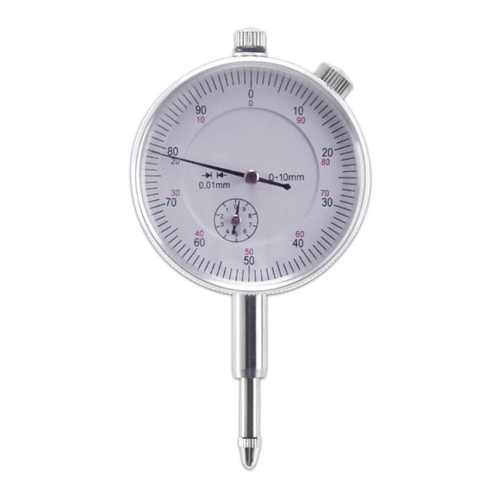 Dial Test Indicator Gauge 0-10mm 0.01mm Accuracy Metric Travel ...