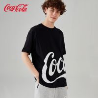 พร้อมส่ง Coca Cola เสื้อโคคาโคลา เสื้อยืดสตรีท เสื้อผ้าแฟชั่น แขนสั้นคอกลม เสื้อสกรีนลายโลโก้แบรนด์ดัง ใส่ได้ทั้งชายหญิงS-5XL