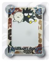 BAD BADTZ-MARU jub ป้ายภาษีรถยนต์ หรือ จุ๊บ พรบ. 1 ชิ้น A3 ลายนอน Registry Holder 10.8(w) x 14.3 (h) cm. มีจุ๊บยาง 4 มุม งานลิขสิทธิ์แท้