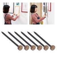 50 Pcs Wall Hanging Hooks Nail Frame Picture Hangers Premium Accessories Copper Head Iron Duty free tax free products